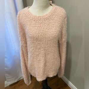 SO Cozy Peach Sweater